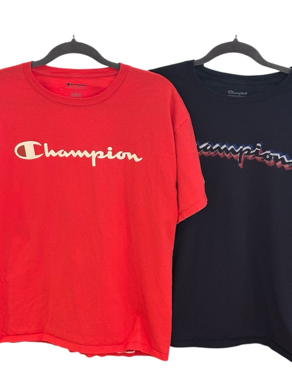 Champion Graphic Logo T-Shirt Lot of 2, Set, Large
